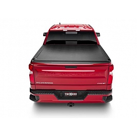 Truxedo Tonneau Cover Hard Roll-Up Black Leather-Grain Vinyl - 1572801