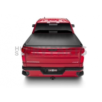Truxedo Tonneau Cover Hard Roll-Up Black Leather-Grain Vinyl - 1572801