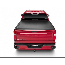Truxedo Tonneau Cover Hard Roll-Up Black Leather-Grain Vinyl - 1573301