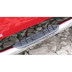 TrailFX Nerf Bar Pad Black Rubber for 4-1/2 Inch Oval Bars Single - WSP002