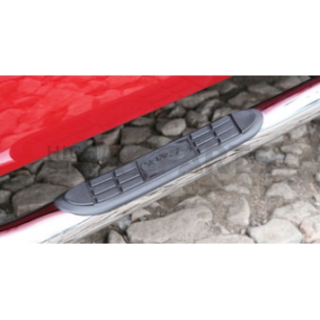 TrailFX Nerf Bar Pad Black Rubber for 4-1/2 Inch Oval Bars Single - WSP002