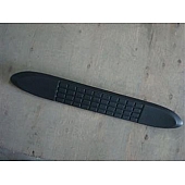 TrailFX Nerf Bar Pad Black Plastic for 4 Inch Oval Straight Bars Single - WSP003KIT