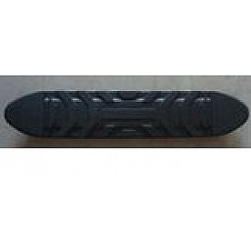 TrailFX Nerf Bar Pad Black Plastic for 5 Inch Oval Bars Single - WSP005