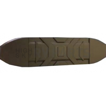 TrailFX Nerf Bar Pad Black Plastic for 5 Inch Oval Bars Single - WSP005KIT