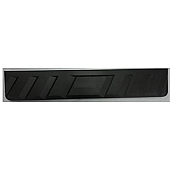 TrailFX Nerf Bar Pad Black Plastic for 4 Inch Trapezoidal Bars Set Of 4 - WSP008KIT