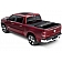 UnderCover Tonneau Cover Hard Folding Black Textured Matte Line-X Coated Aluminum - AX12018