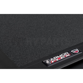 UnderCover Tonneau Cover Hard Folding Black Textured Matte Line-X Coated Aluminum - AX12022-7