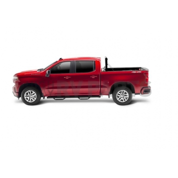 UnderCover Tonneau Cover Hard Folding Black Matte Textured Aluminum - AX12026-4