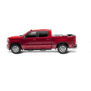 UnderCover Tonneau Cover Hard Folding Black Matte Textured Aluminum - AX12026-5