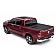 UnderCover Tonneau Cover Hard Folding Black Textured Matte Line-X Coated Aluminum - AX22022