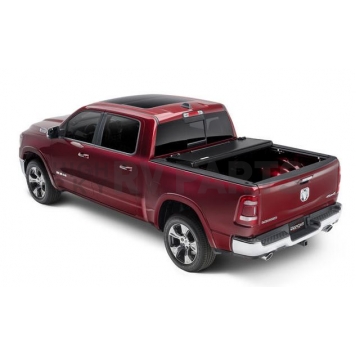 UnderCover Tonneau Cover Hard Folding Black Textured Matte Line-X Coated Aluminum - AX22022-2