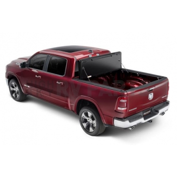 UnderCover Tonneau Cover Hard Folding Black Textured Matte Line-X Coated Aluminum - AX22022-3