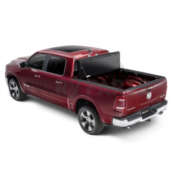 UnderCover Tonneau Cover Hard Folding Black Textured Matte Line-X Coated Aluminum - AX22023-3