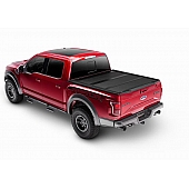 UnderCover Tonneau Cover Hard Folding Black Matte Textured Aluminum - AX22024