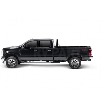 UnderCover Tonneau Cover Hard Folding Black Matte Textured Aluminum - AX22026-4