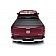 UnderCover Tonneau Cover Hard Folding Black Matte Textured Aluminum - AX32011