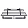 TrailFX Headache Rack Frame Only Steel Titanium Black Powder Coated - HR001B