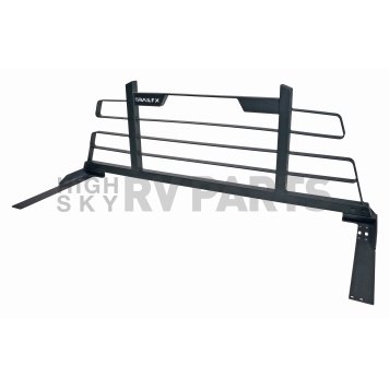 TrailFX Headache Rack Frame Only Steel Titanium Black Powder Coated - HR001B-2