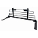 TrailFX Headache Rack Frame Only Steel Titanium Black Powder Coated - HR001B