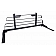 TrailFX Headache Rack Frame Only Steel Titanium Black Powder Coated - HR001B