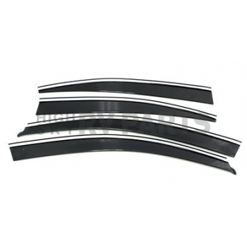 Auto Ventshade (AVS) Rainguard - Smoke Acrylic Set Of 4 - 794011