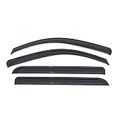 Auto Ventshade (AVS) Rainguard - Chrome Plated Acrylic Set Of 4 - 794014