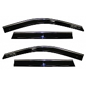 Auto Ventshade (AVS) Rainguard - Smoke Acrylic Set Of 4 - 794015