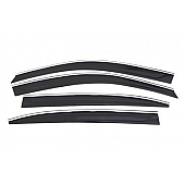 Auto Ventshade (AVS) Rainguard - Smoke Acrylic Set Of 4 - 794017