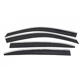 Auto Ventshade (AVS) Rainguard - Smoke Acrylic Set Of 4 - 794017