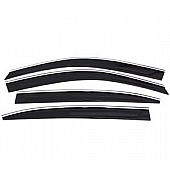 Auto Ventshade (AVS) Rainguard - Smoke Acrylic Set Of 4 - 794041