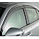 Auto Ventshade (AVS) Rainguard - Smoke With Chrome Trim Acrylic Set Of 4 - 794060