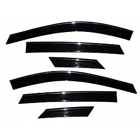 Auto Ventshade (AVS) Rainguard - Smoke Acrylic Set Of 6 - 796003