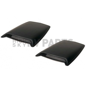 Auto Ventshade (AVS) Hood Scoop - Single Vented Bare ABS Plastic Primered - 80001