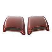 Auto Ventshade (AVS) Hood Scoop - Single Vented Bare ABS Plastic Primered - 80002