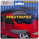 Trimbrite Pinstripe Tape - Single Solid Stripe Vinyl Black - R20802