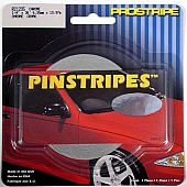 Trimbrite Pinstripe Tape - Single Solid Stripe Vinyl Chrome/ Silver - R21205