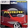 Trimbrite Pinstripe Tape - Single Solid Stripe Vinyl Chrome/ Silver - R21205