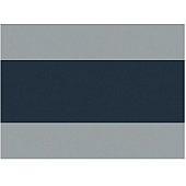 Trimbrite Pinstripe Tape - Double Stripe Vinyl Silver/ Black - R60698