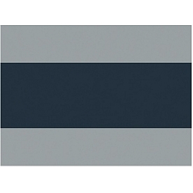 Trimbrite Pinstripe Tape - Double Stripe Vinyl Silver/ Black - R60698