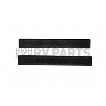 Auto Ventshade Door Sill Protector - Acrylic Black Matte Set Of 2 - 88428