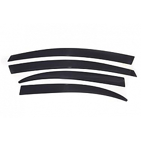 Auto Ventshade (AVS) Rainguard - Smoke Gray Acrylic Set Of 4 - 894001