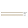 Trimbrite Pinstripe Tape - Double Stripe Vinyl Beige - T0409