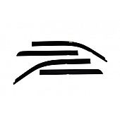 Auto Ventshade (AVS) Rainguard - Smoke Gray Acrylic Set Of 4 - 894011