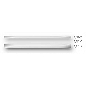 Trimbrite Pinstripe Tape - Double Stripe Vinyl Chrome/ Silver - T0415