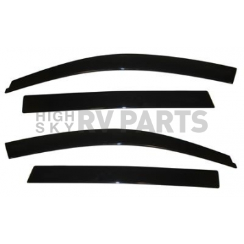 Auto Ventshade (AVS) Rainguard - Smoke Gray Acrylic Set Of 4 - 894020
