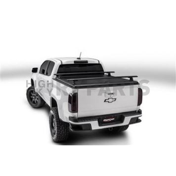 UnderCover Tonneau Cover Hard Tilt-Up Black Textured Powder Coated Aluminum - DF931004