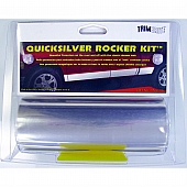 Trimbrite Rocker Panel Molding - Chrome Plated Vinyl Silver - T1830