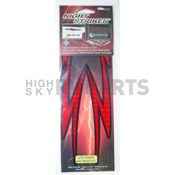 Trimbrite Decal - Lightning Bolt - Red - T1960