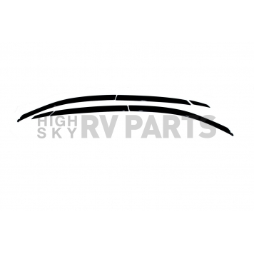 Auto Ventshade (AVS) Rainguard - Smoke Gray Acrylic Set Of 6 - 896081
