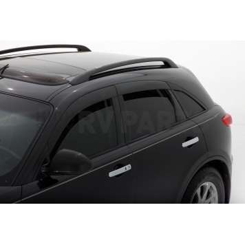 Auto Ventshade (AVS) Rainguard - Smoke Gray Acrylic Set Of 6 - 896081-1